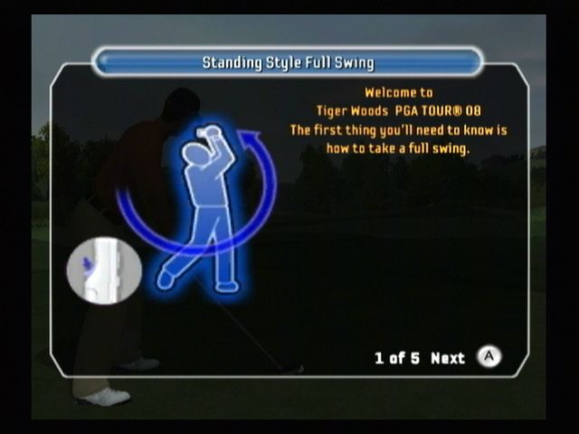 Tiger Woods PGA Tour 08 screenshot 5 for Wii